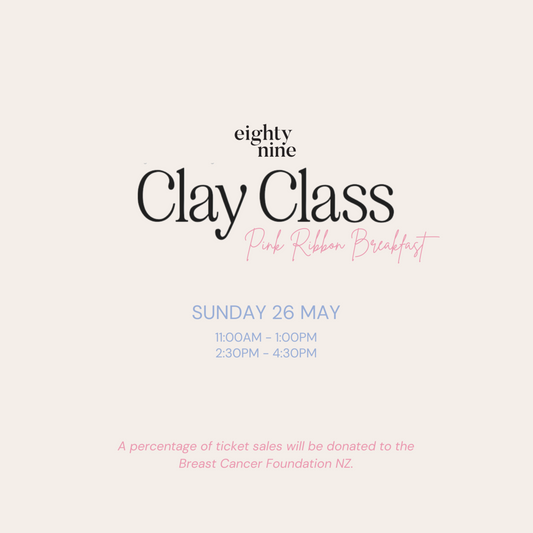 Clay Class - Paint a Piece (Sunday 26 May)
